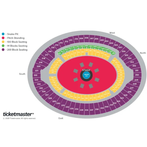 Metallica: M72 World Tour : 05 July 2026 at London Stadium